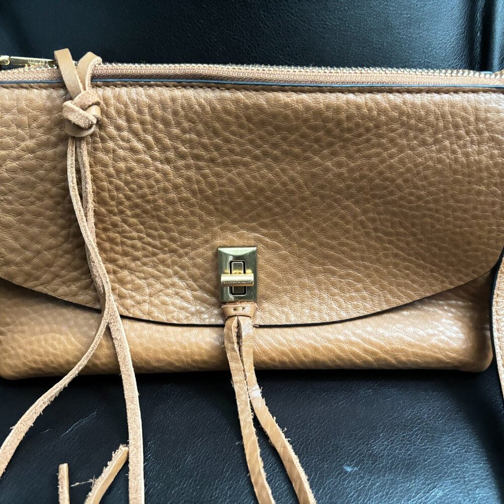 NWT Rebecca Minkoff Darren Top Zip Crossbody (Carmello)